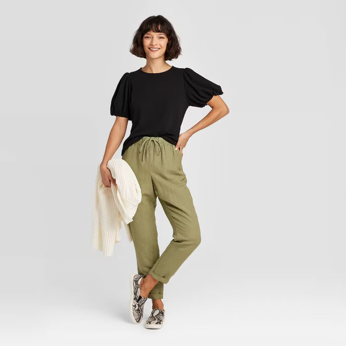 Women's Puff Short Sleeve T-Shirt - A New Day™ | Target