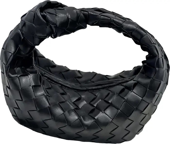 Adornia Woven Faux Leather Crescent Bag | Nordstromrack | Nordstrom Rack