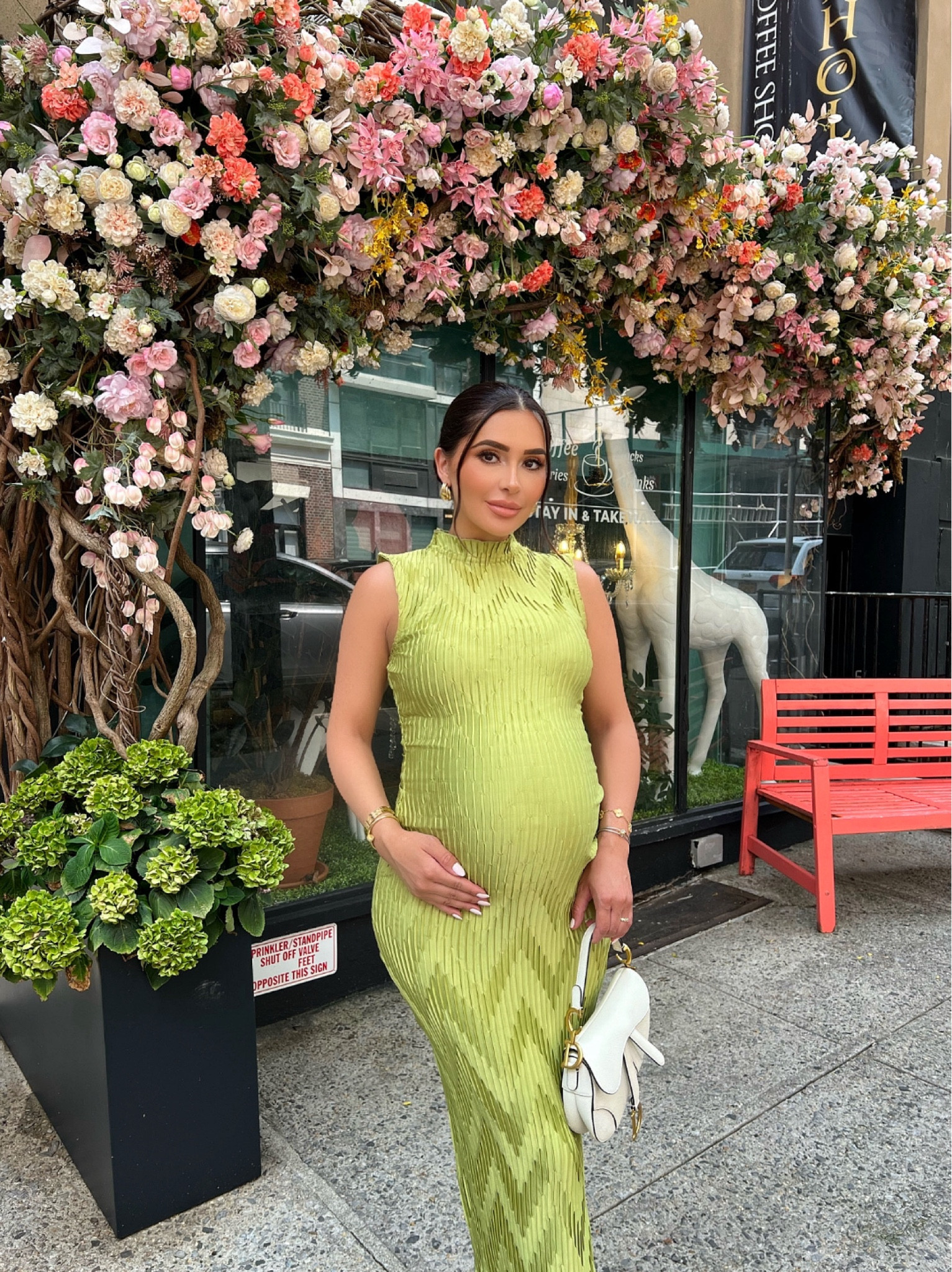 Summer Dress 💚 not maternity but fits the bump perfectly! wearing size S, shop below...

#LTKSummerSales #LTKSeasonal #LTKStyleTip