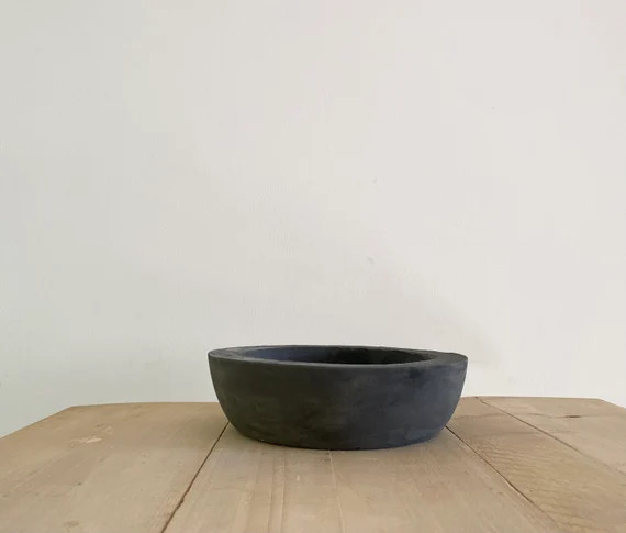 Large Natural Concrete Bowl  Centrepiece  Moss Bowl  | Etsy UK | Etsy (UK)