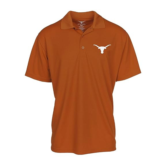 NCAA Texas Longhorns Mens Silhouette Polo, Texas Orange, 3X-Large | Amazon (US)