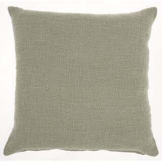 Jordan Sage Geometric Cotton 18 in. X 18 in. Throw Pillow | The Home Depot