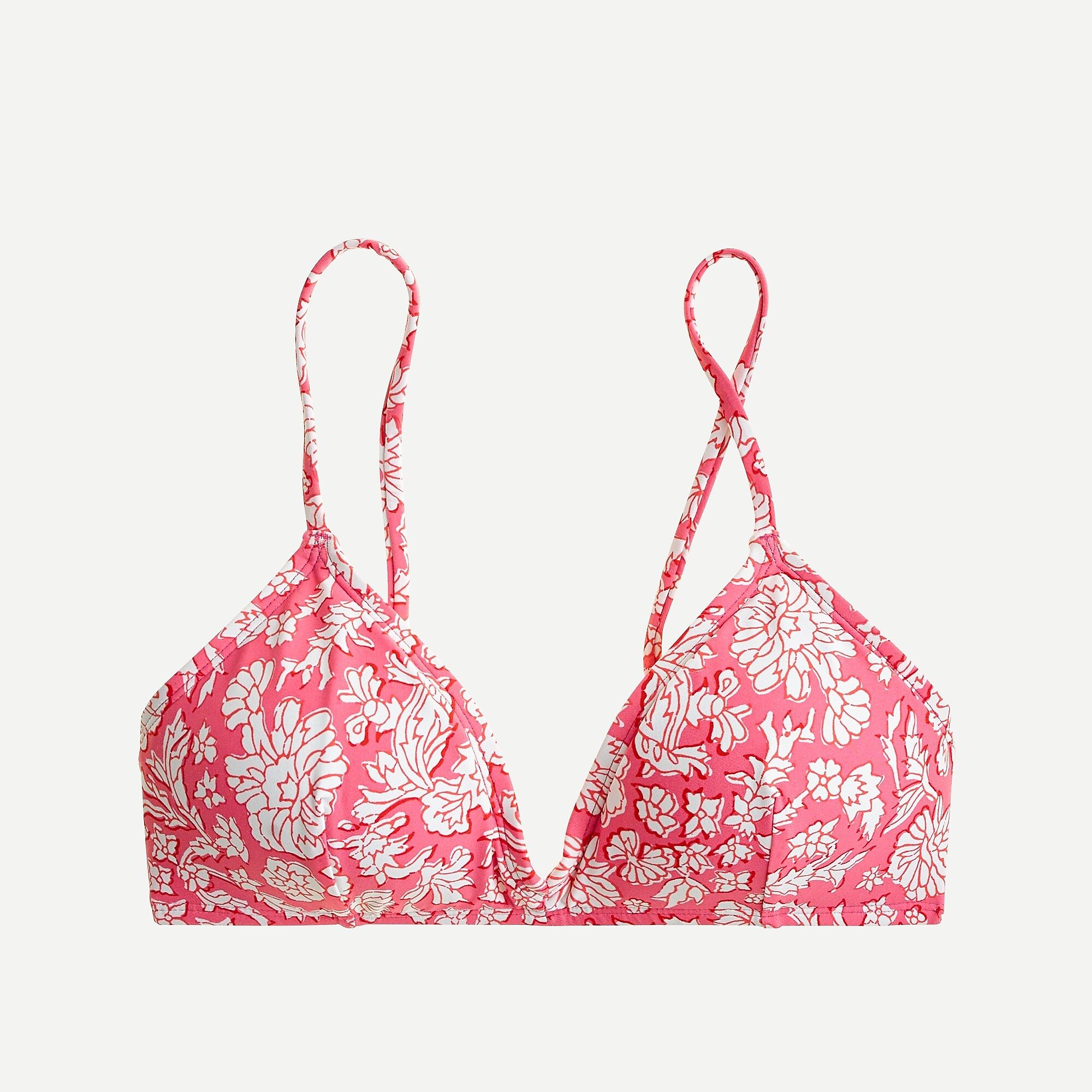 SZ Blockprints™ X J.Crew french bikini top in Nila block print | J.Crew US