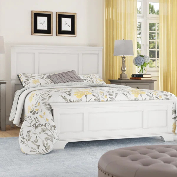 Auriel Solid Wood Standard Bed | Wayfair North America