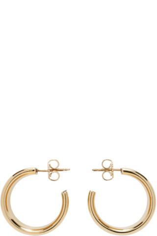 Gold Mini Grazia Earrings | SSENSE