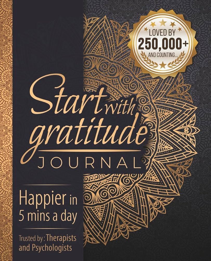 Start With Gratitude: Daily Gratitude Journal | Positivity Diary for a Happier You in Just 5 Minu... | Amazon (US)
