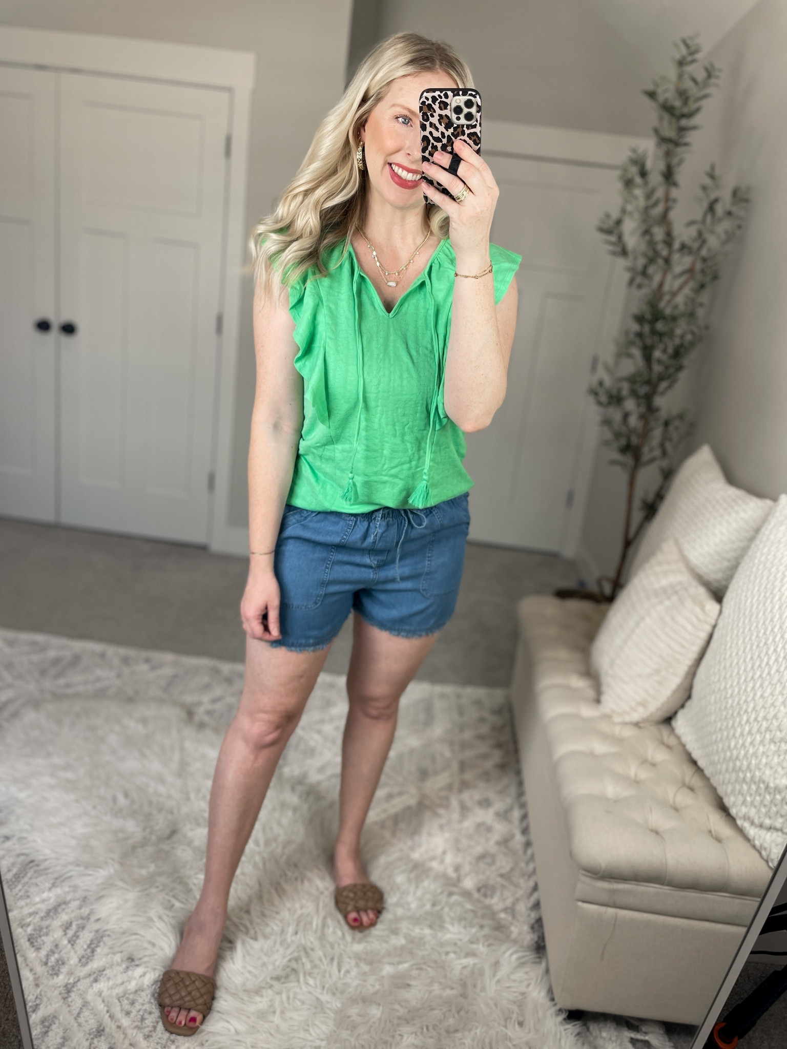 Weekend Walmart wins try on 
Ruffle tank- medium 

#LTKunder50 #LTKstyletip