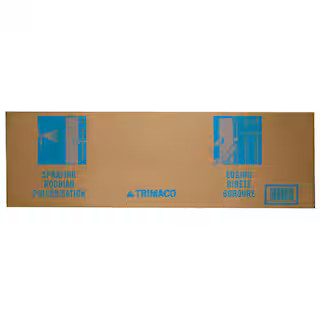 31 in. Cardboard Paint Spray Shield | The Home Depot