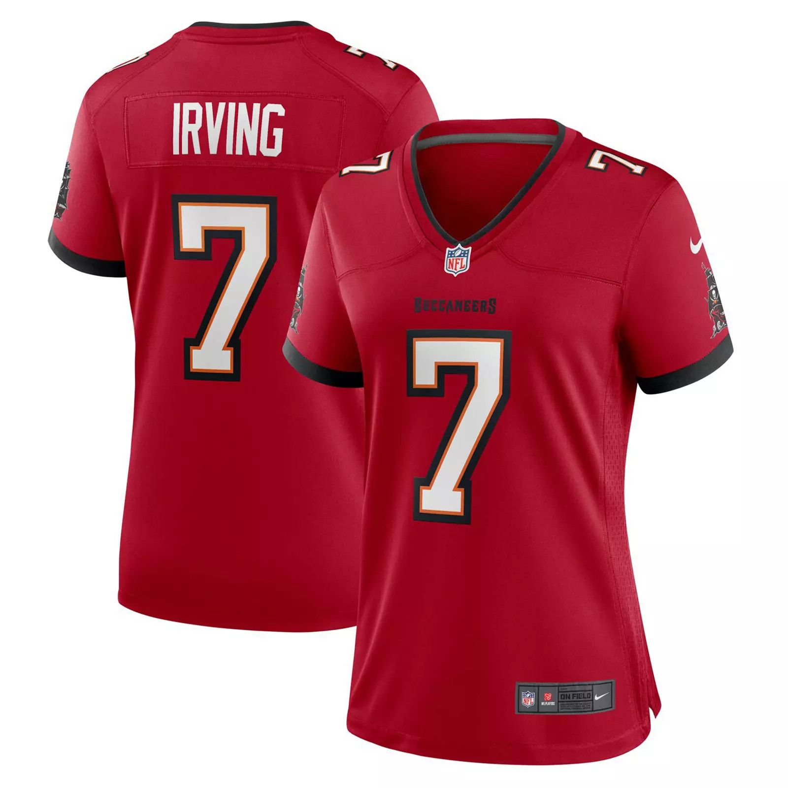 Women's Nike Bucky Irving Red Tampa Bay Buccaneers Game Jersey, Size: Medium | Kohl's