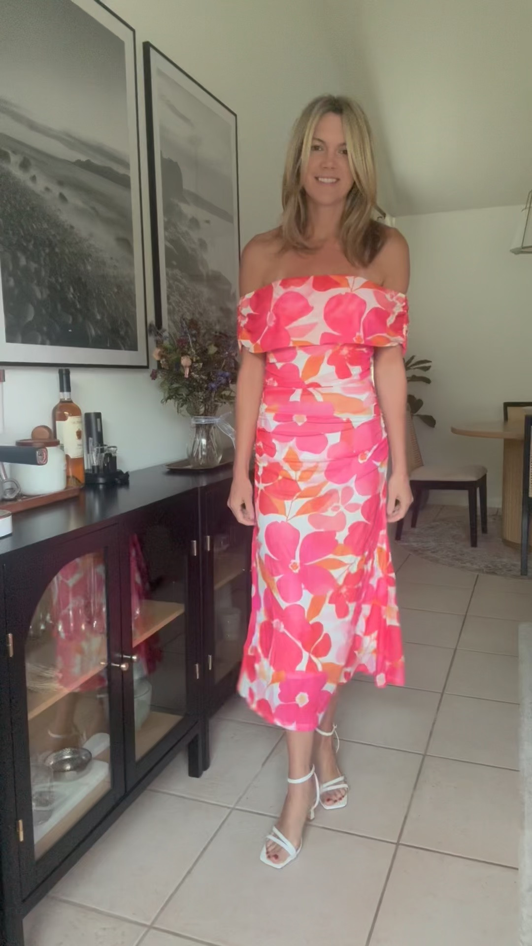 Summer dress, summer outfits, wedding guest dress, floral dress