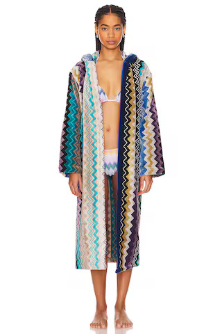 Missoni Home Giacomo Hooded Bathrobe from Revolve.com | Revolve Clothing (Global)
