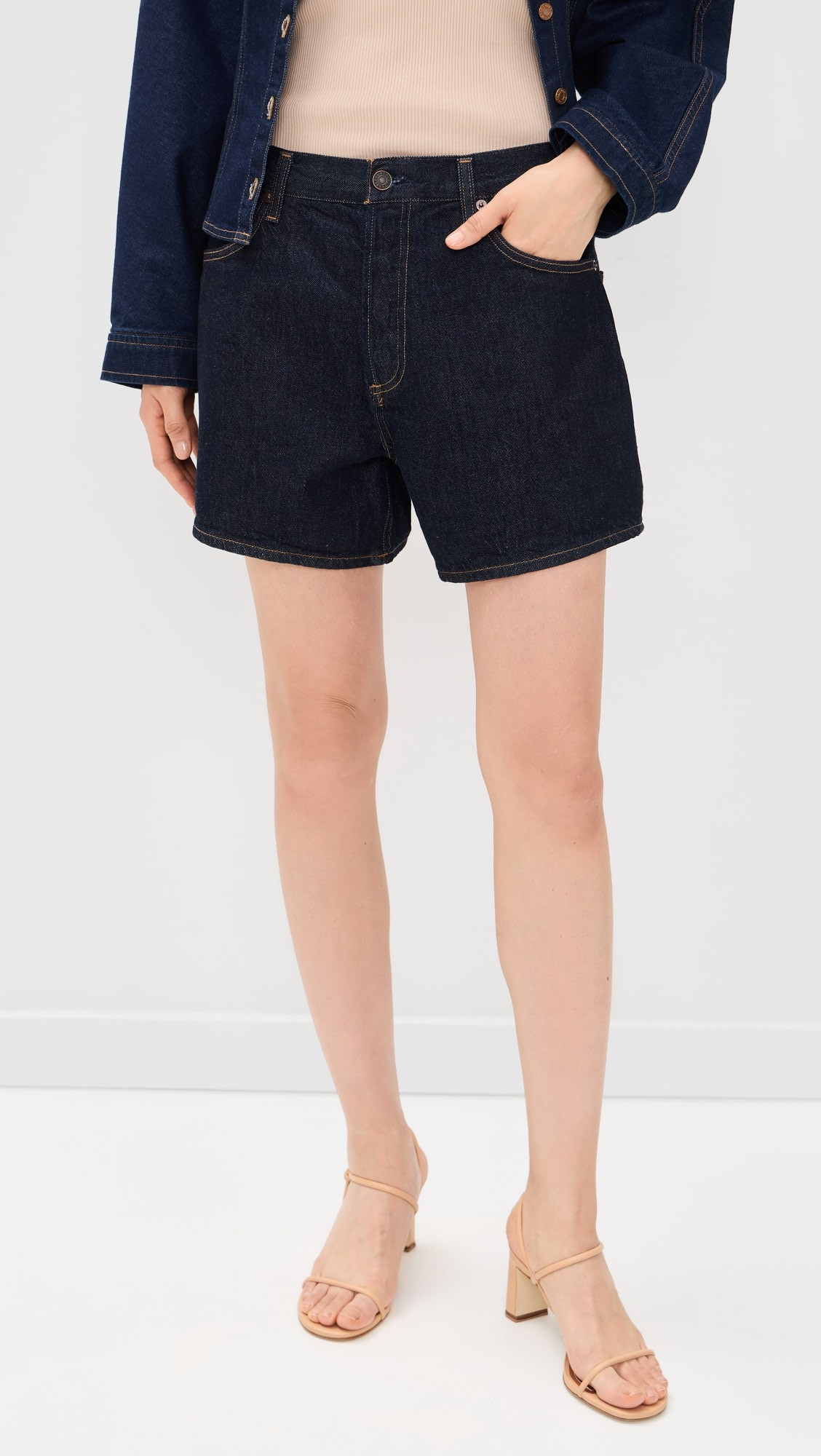 Leith Low Slung Relaxed Fit Shorts | Shopbop