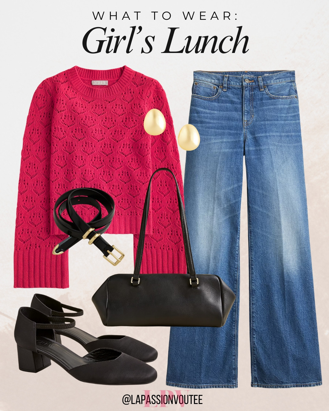 Putting together a chic girl’s lunch outfit idea that’s simple and stylish 🥂✨ Effortless layers and a clean silhouette create a look that works beautifully for daytime plans. Perfect inspiration if you want something relaxed, fashionable, and easy to wear for lunch dates or casual meetups. 🤍✨ 

 #LTKootd #LTKSeasonal #LTKFindsUnder100