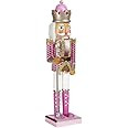 Kurt S. Adler Kurt Adler 15-Inch Pink Nutcracker, Multi | Amazon (US)