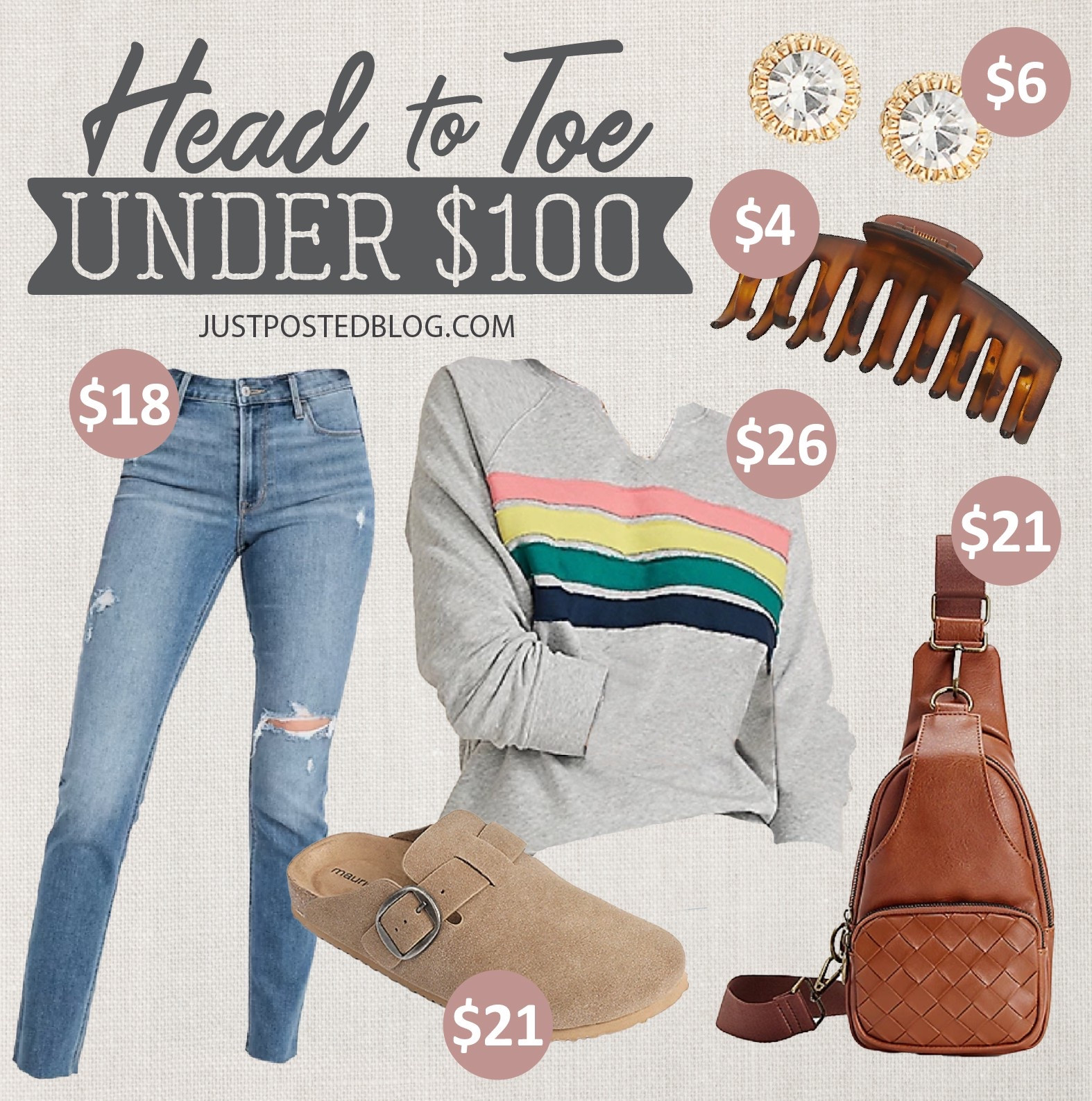 A head to toe under $100 look! So many great items and I love the sweatshirt! 

#LTKSeasonal #LTKSaleAlert #LTKFindsUnder100
