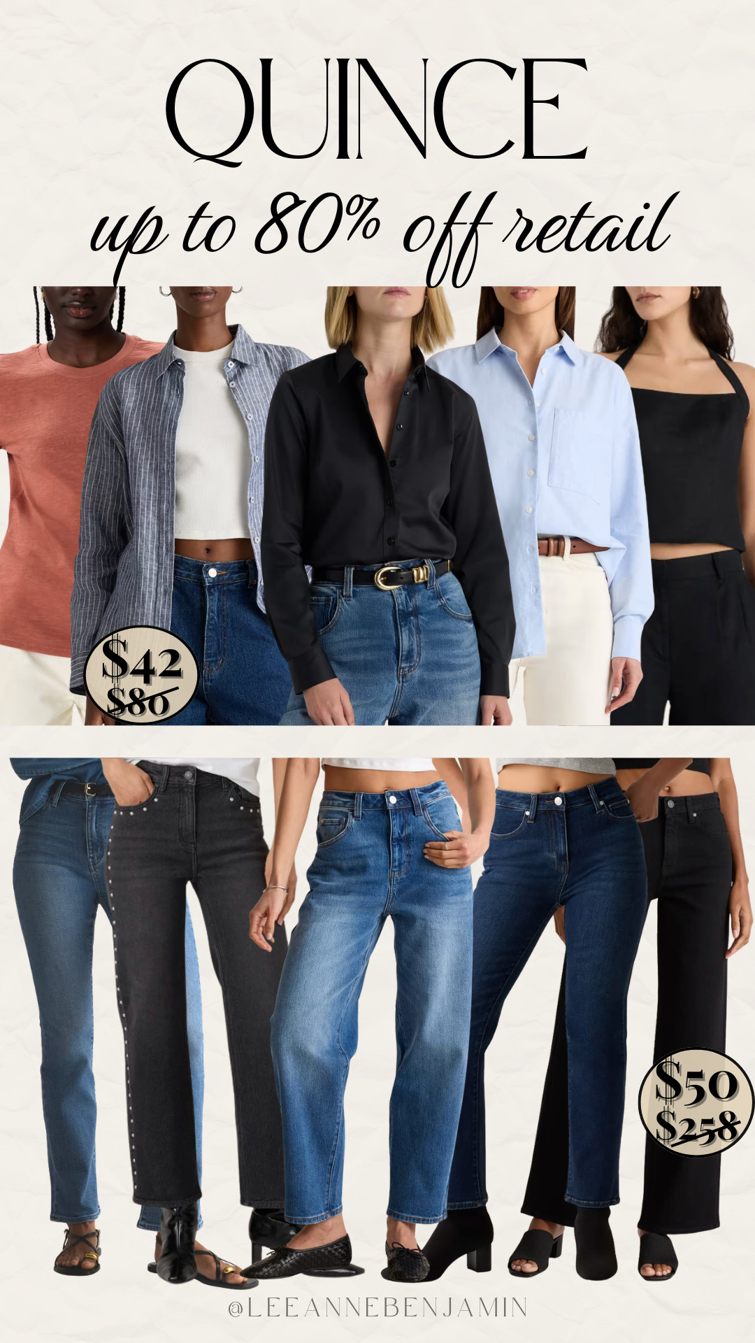 up to 80% off retail at Quince! 

 #LTKootd #LTKmomlife #LTKSaleAlert