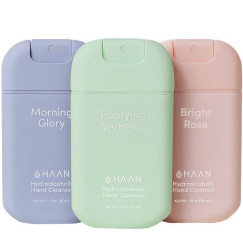 HAAN Hydrating Hand Cleansing Spray Aloe Vera 3 Pc Set - SF, PV, SL | Ulta
