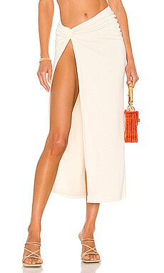 Fellie Crop Top in Creme | Revolve Clothing (Global)