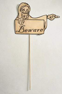 Beware Iron Stake | Anthropologie (US)