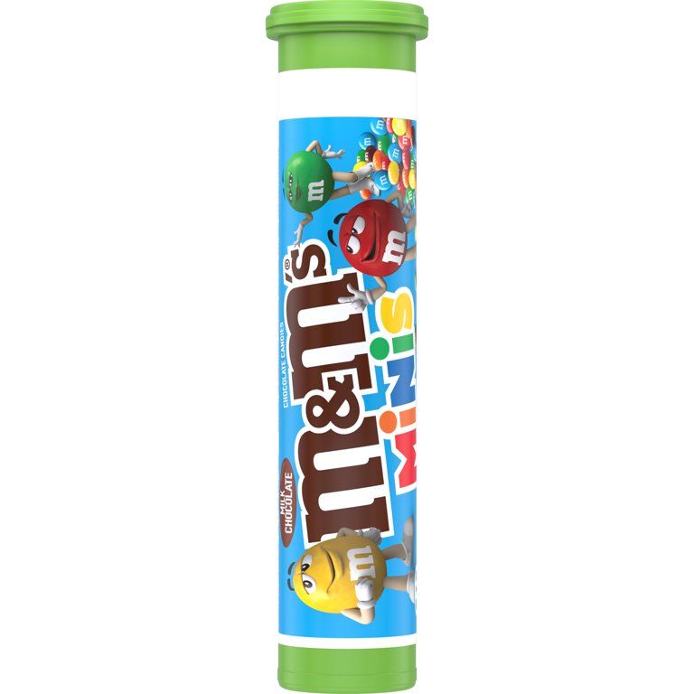 M&M's Minis Milk Chocolate Candy - 1.77 oz Mega Tube | Walmart (US)