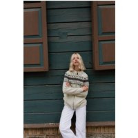 Scandinavian Style Jumper, Hand Knit Sweater For Women, Norwegian Wool Sweater Women, Warm Jacket With Zip Sole | Etsy (UK)