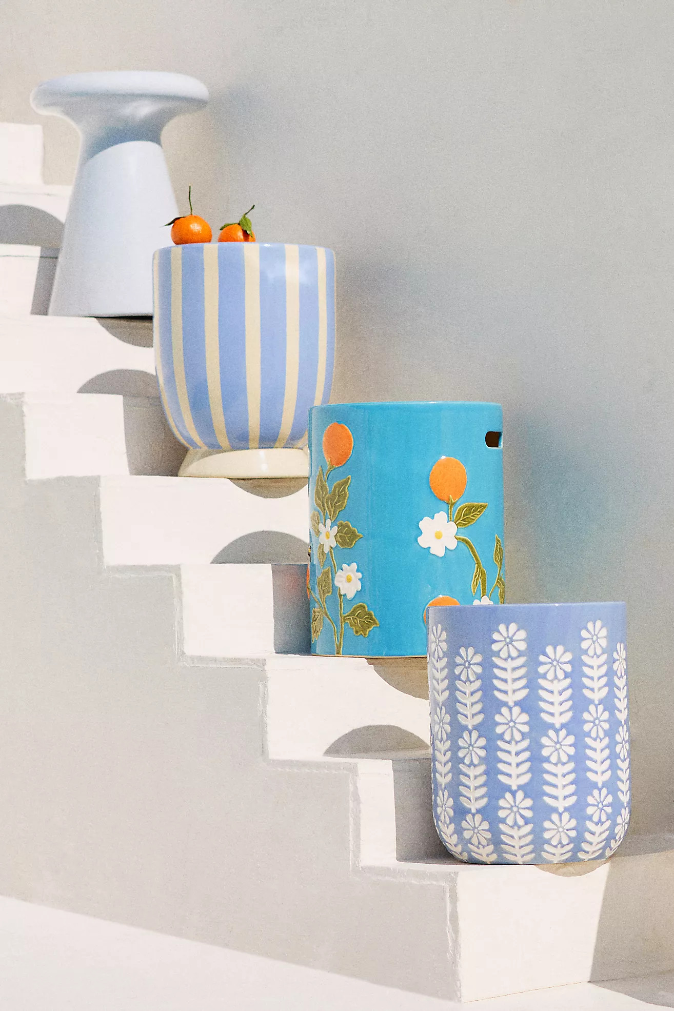 Frutta Ceramic Side Table | Anthropologie (US)