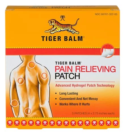 (5 Pack) Tiger Balm Pain Relieving Patch | Walmart (US)