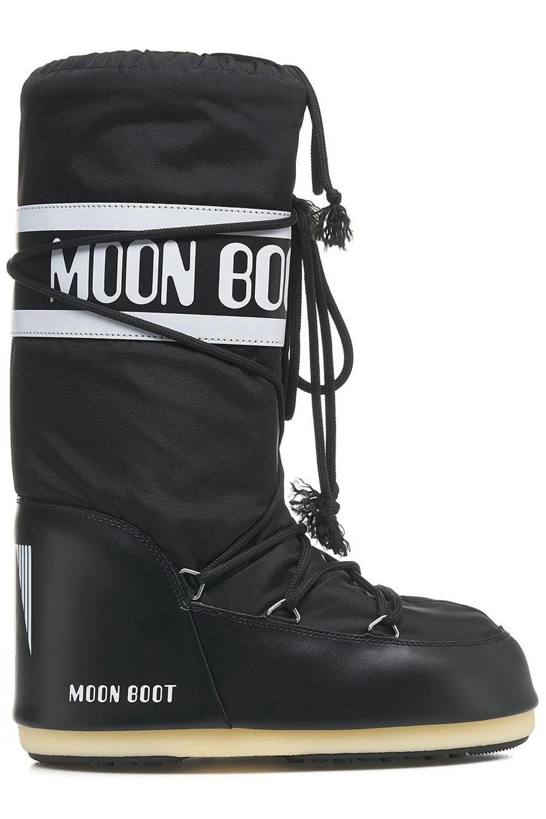 Moon Boot Icon Logo Printed Lace-Up Boots | Cettire Global