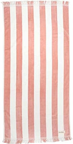 Business & Pleasure Co. Beach Towel - Oversized Beach Towels for Women & Men - Soft & Thick Cotto... | Amazon (US)