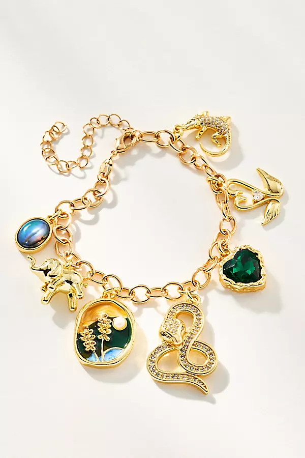 Boxbar Take a Hike Charm Bracelet | Anthropologie (US)