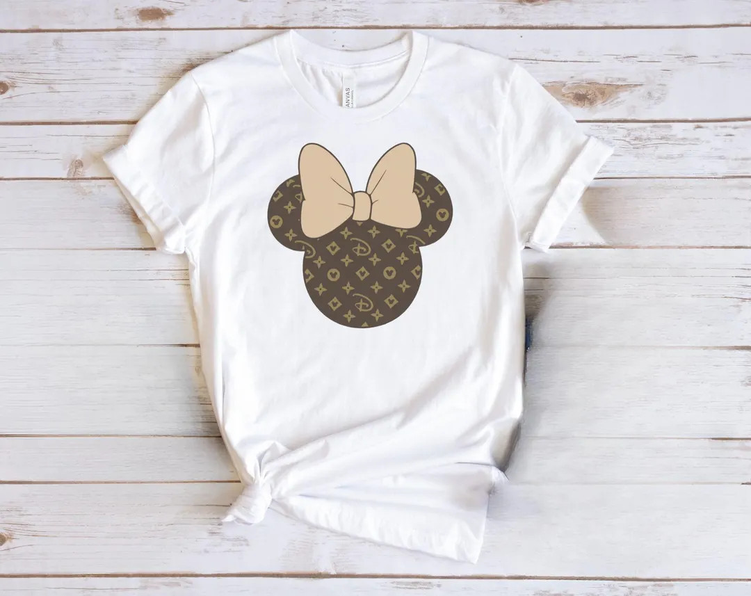 Disney Designer Tshirt,Matching Disney Shirt,Disney Mickey Minnie T-Shirt,Minnie Mouse Shirt,Disn... | Etsy (US)