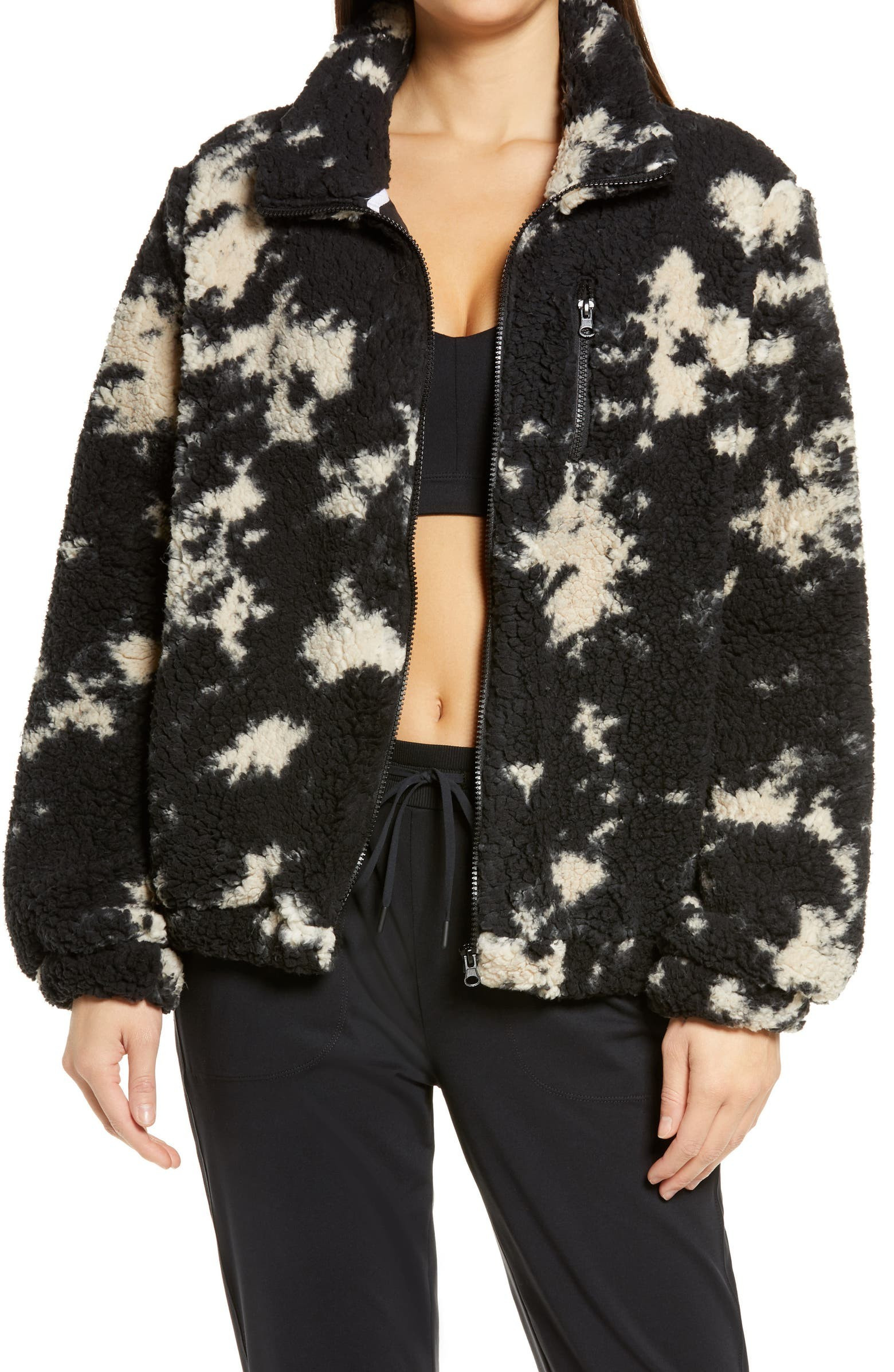 Faux Fur Print Jacket | Nordstrom
