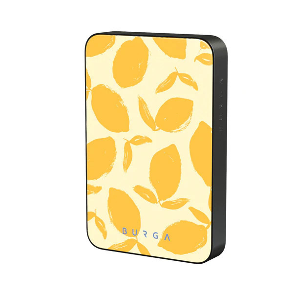Lemon Tart - Magnetic Power Bank | BURGA