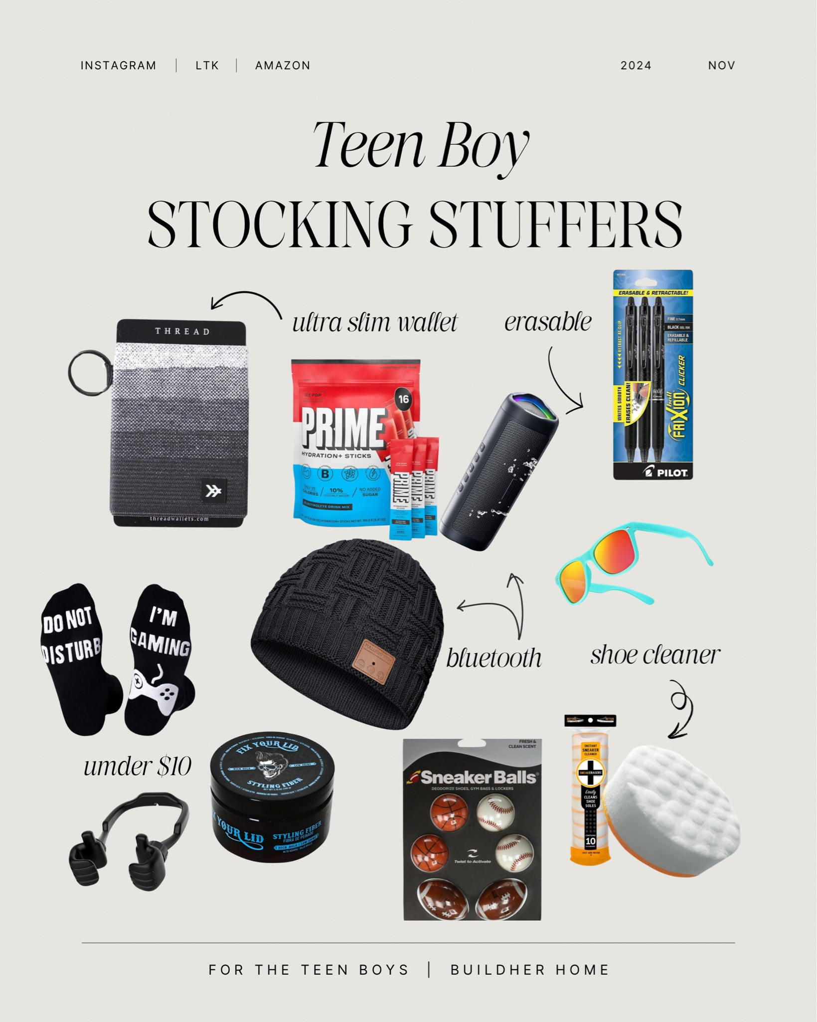Need help filling your son’s stocking this year? Here’s a list of some favorites! 

#LTKGiftGuide #LTKFamily #LTKHoliday
