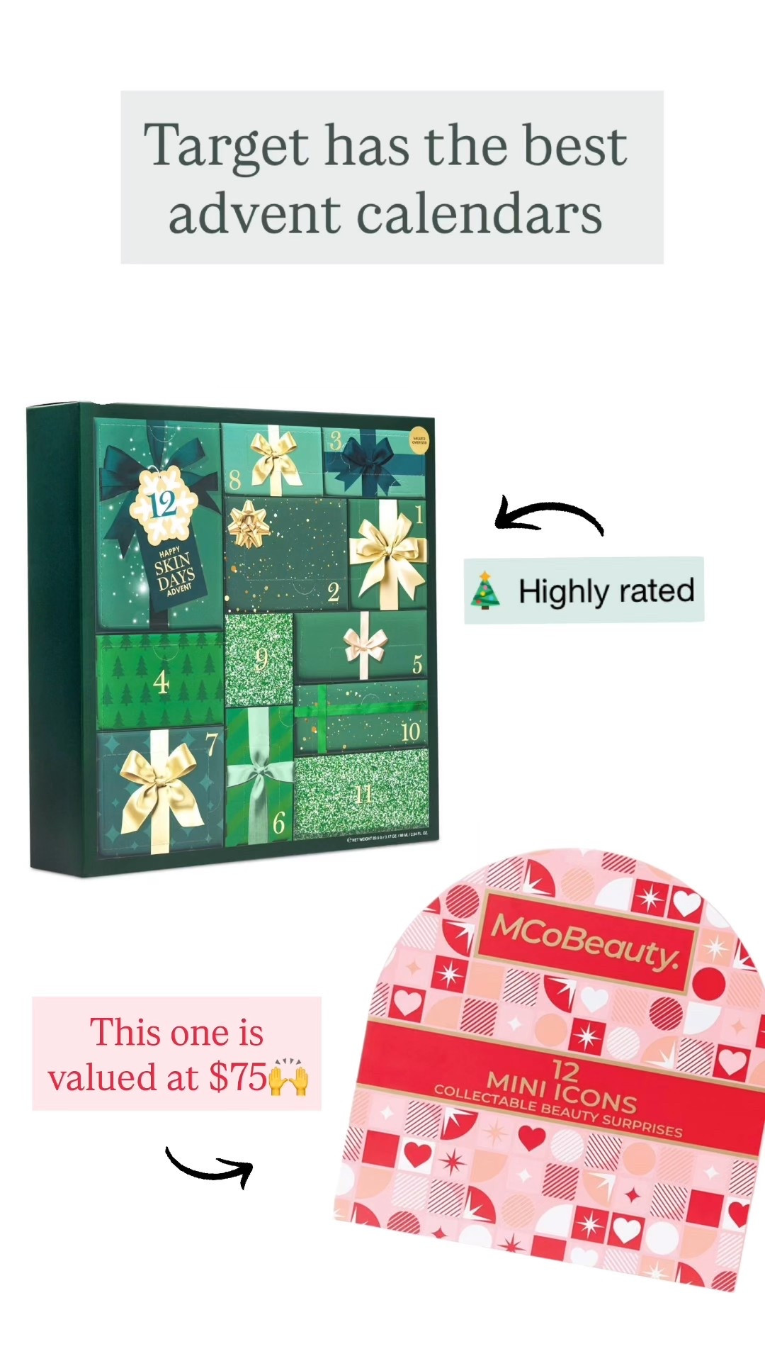 Advent calendars to kick off the holiday season! You’ll find the best here!

#LTKHoliday #LTKCyberWeek #LTKGiftGuide