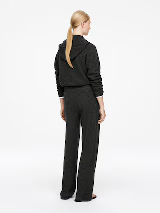 Pure Cashmere Trousers – Dark Grey – Women – ARKET GB | Arket UK