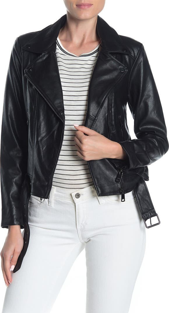 Faux Leather Moto Jacket | Nordstrom Rack