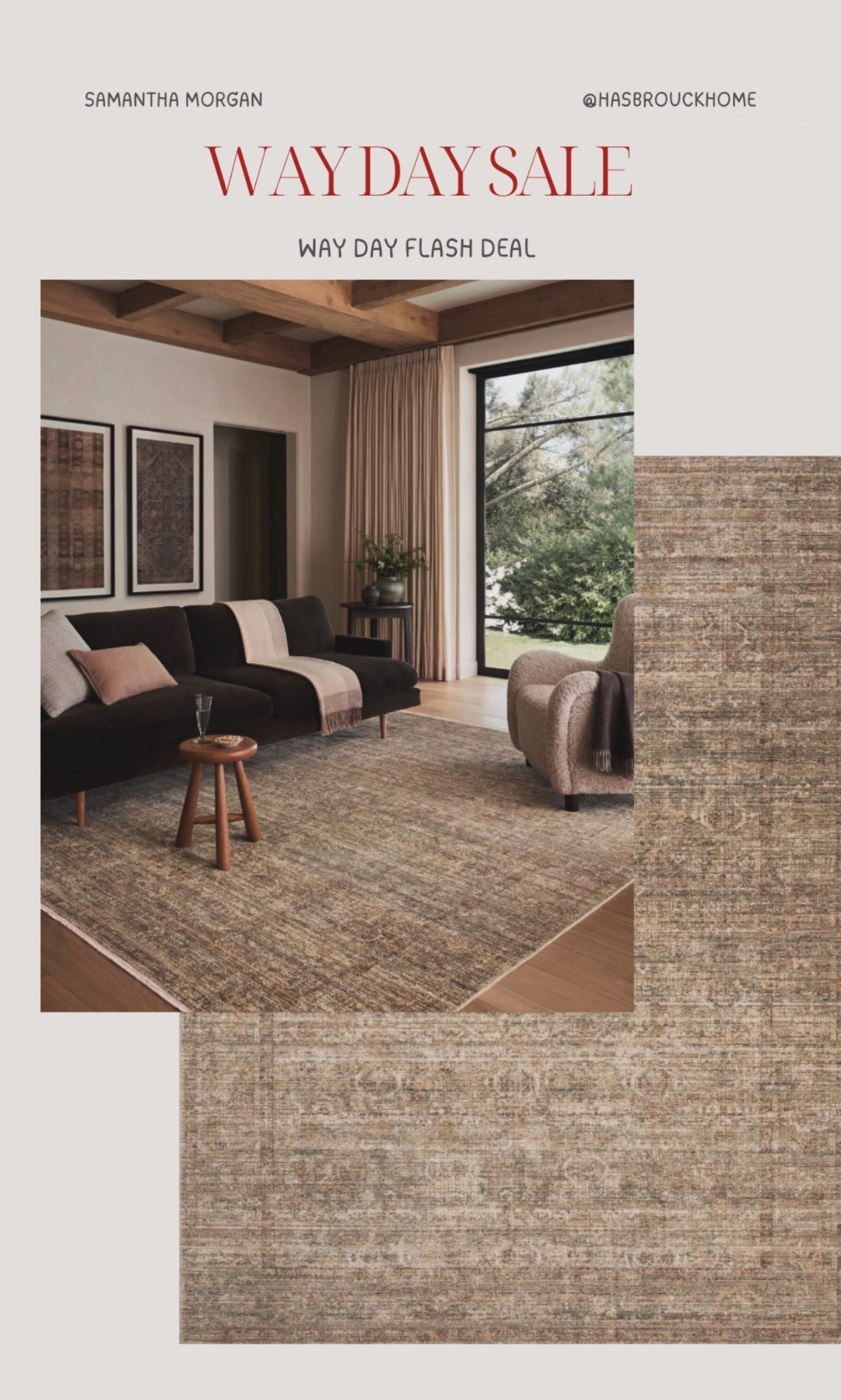 I’ve been wanting this rug for so long the neutral warmer tones are so good 😍 like 50% off every size! I also linked some other options on flash deal 🎉

@Wayfair #wayfair #wayfairpartner #ad 

#LTKHome #LTKSaleAlert #LTKdayinmylife