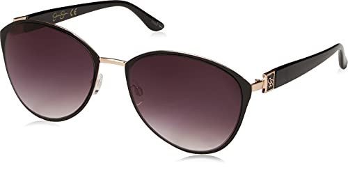 Jessica Simpson Women's J5329 Chic Metal Cat Eye Sunglasses with UV400 Protection - Glamorous Sunglasses for Women, 60mm | Amazon (US)