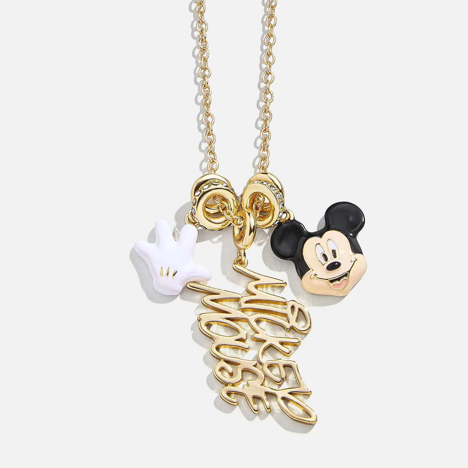 Disney Mickey Mouse Cluster Charm Necklace - Mickey Mouse | BaubleBar