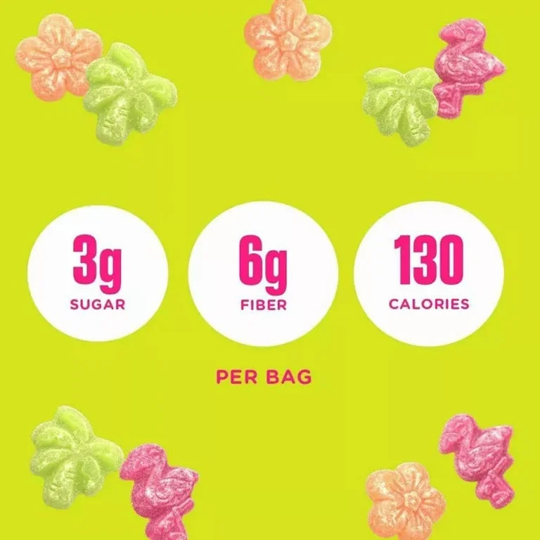 2x-SmartSweets Tropical Sours Gummy Candy - 1.8oz | Walmart (US)