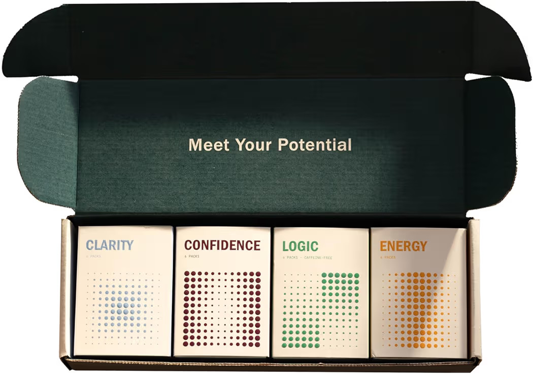 Thesis Nootropic Starter Kit – 4-in-1 Brain Supplement Bundle for Focus, Energy, Clarity & Mood... | Amazon (US)