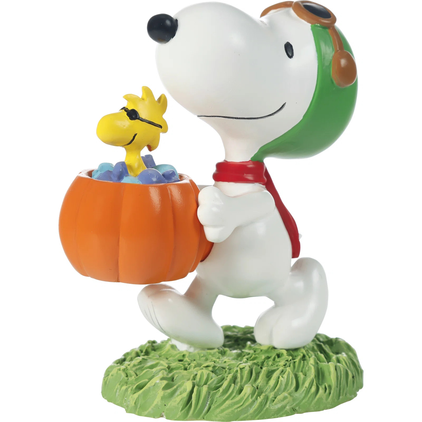 Precious Moments Peanuts Snoopy Tricks, Treats, And Tails Figurine | Wayfair | Wayfair North America