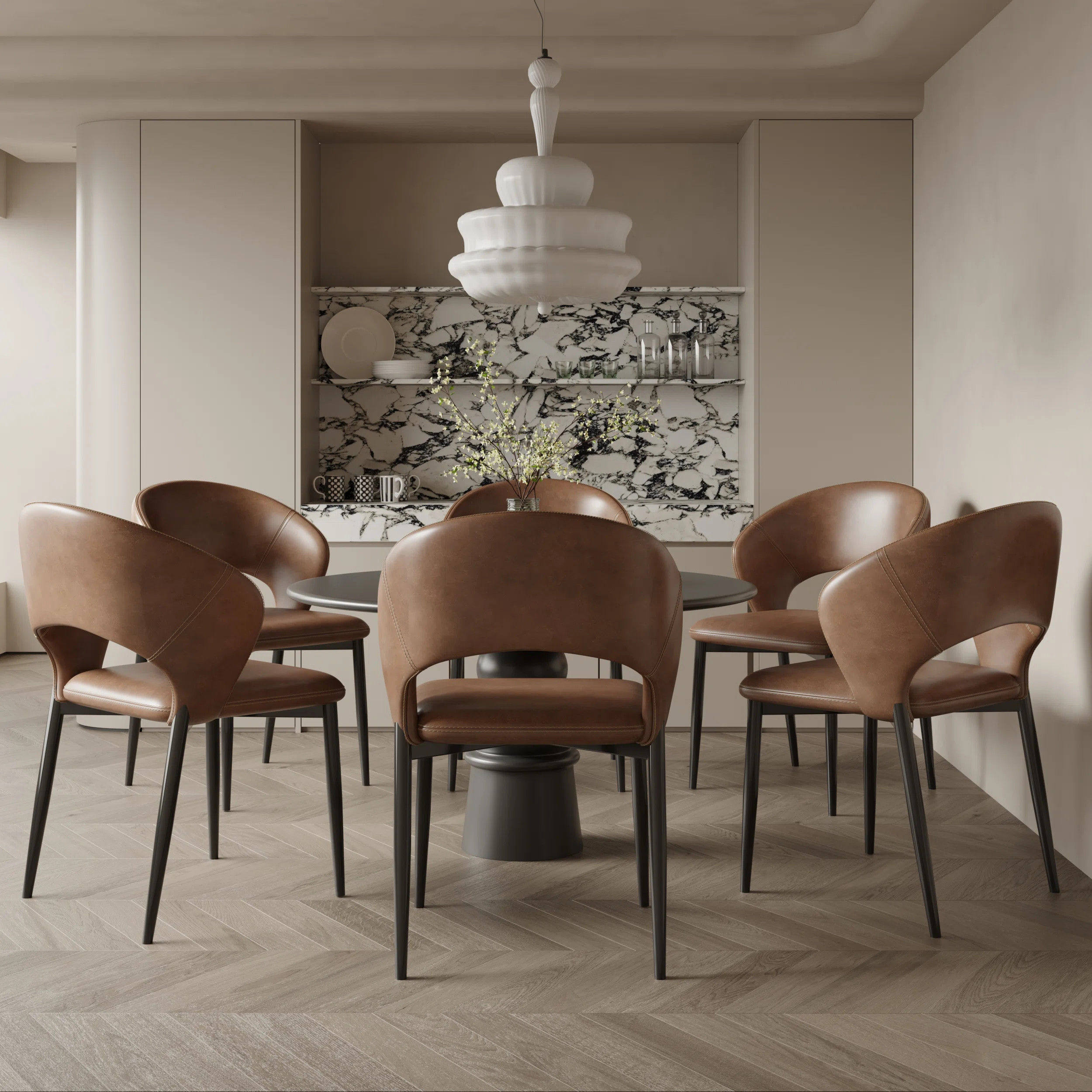 Open Back Modern Dining Chair | Wayfair North America