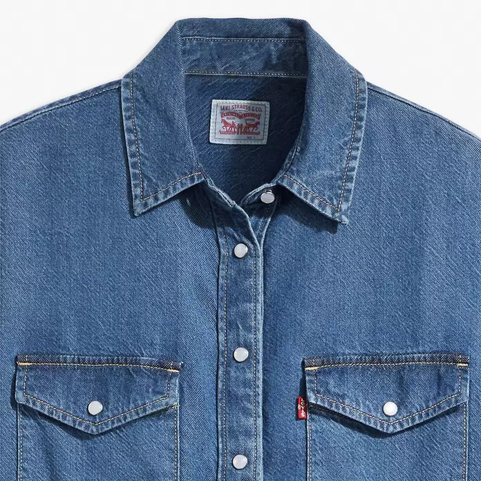 Iconic Western Denim Shirt - Medium Wash | Levi's® CA | Levi's CA