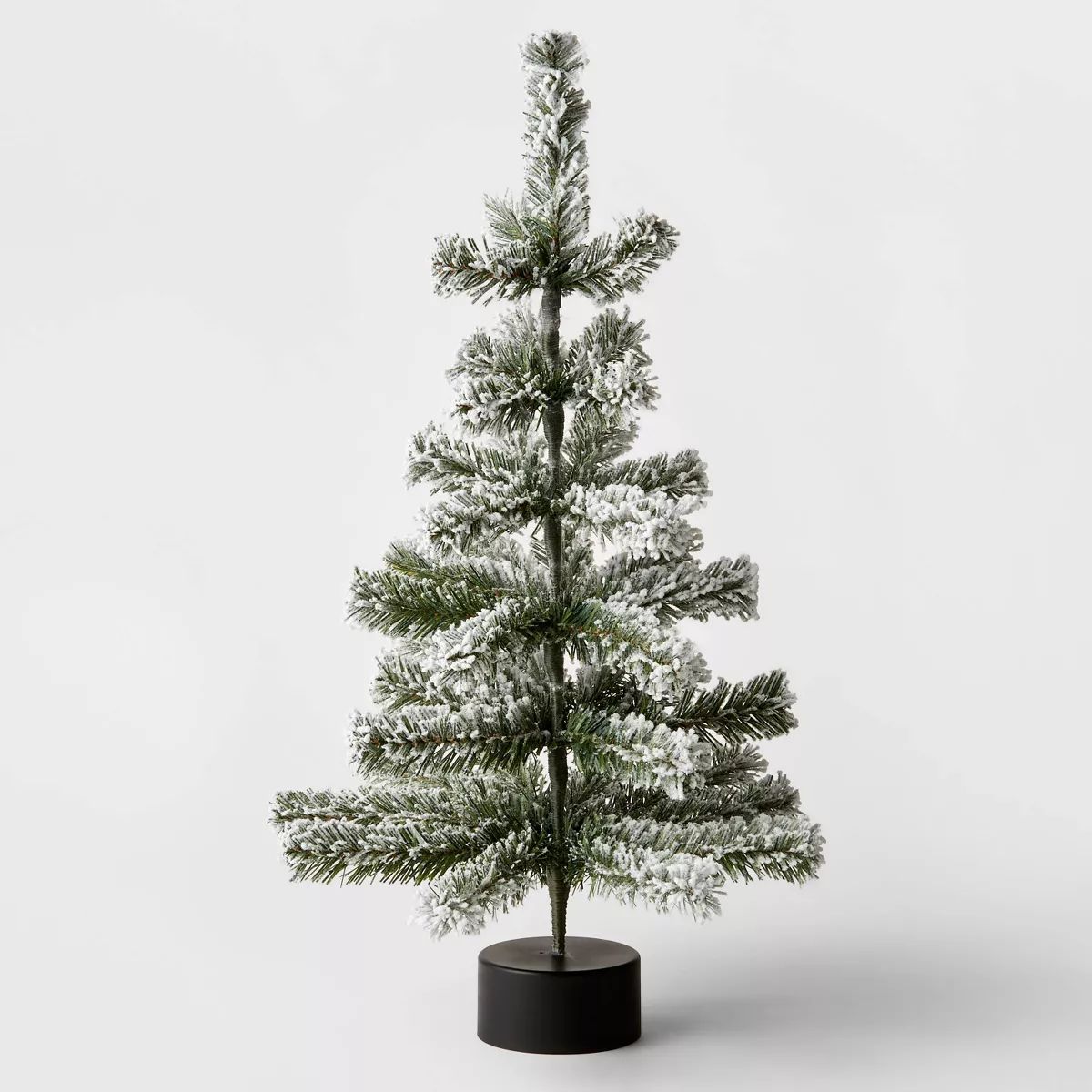 24" Unlit Flocked Indexed Mini Artificial Christmas Tree - Wondershop™ | Target