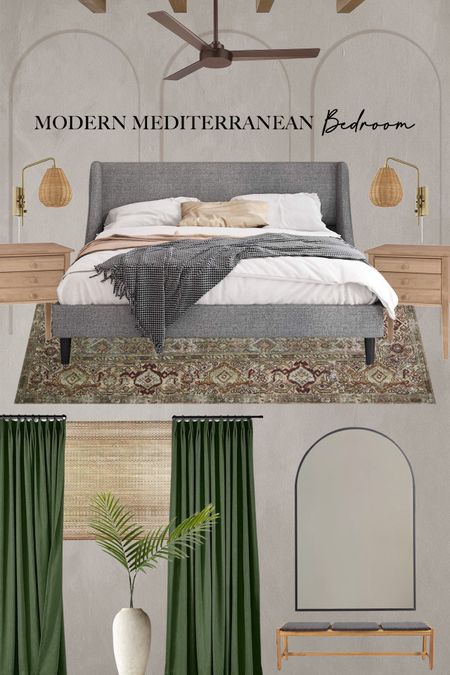 Modern Mediterranean guest bedroom design plan for the Hacienda Hideaway


#LTKhome