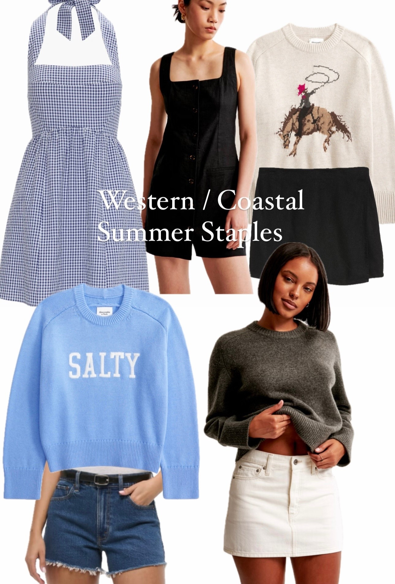 Mountains/Coastal Summer Staple pieces | Hill House, A&F, Old Navy 

#LTKSeasonal #LTKSummerEdit #LTKMidsize