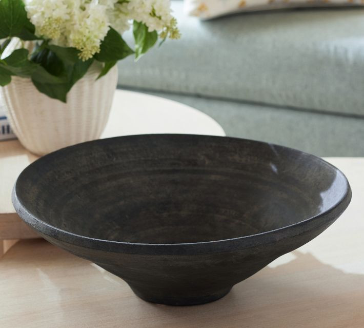 Sikora Bowl, Medium, Black | Pottery Barn (US)
