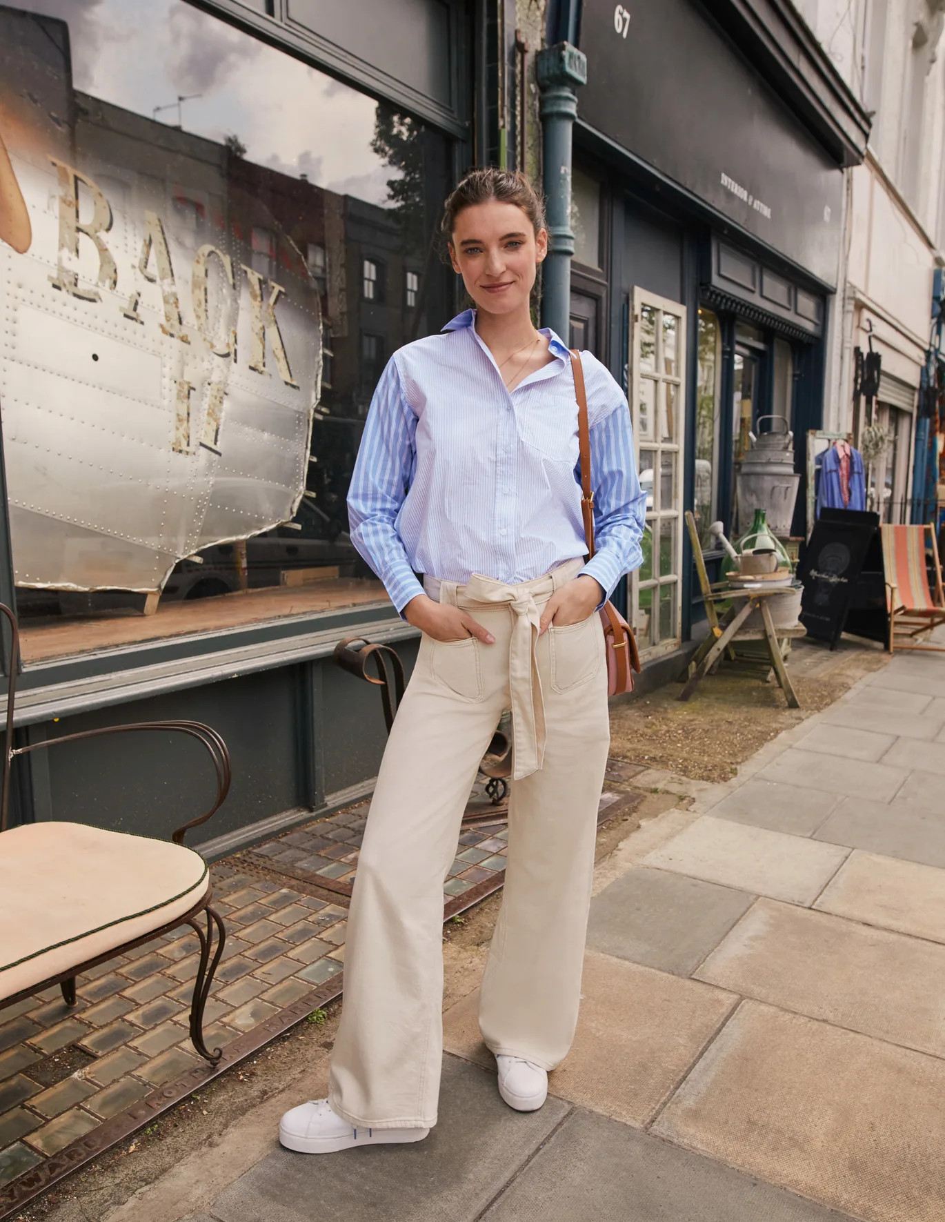 Leather Flatform Sneakers | Boden (US)